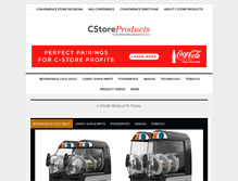 Tablet Screenshot of cstoreproducts.com